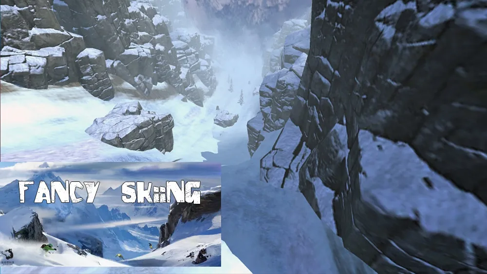 Fancy Skiing